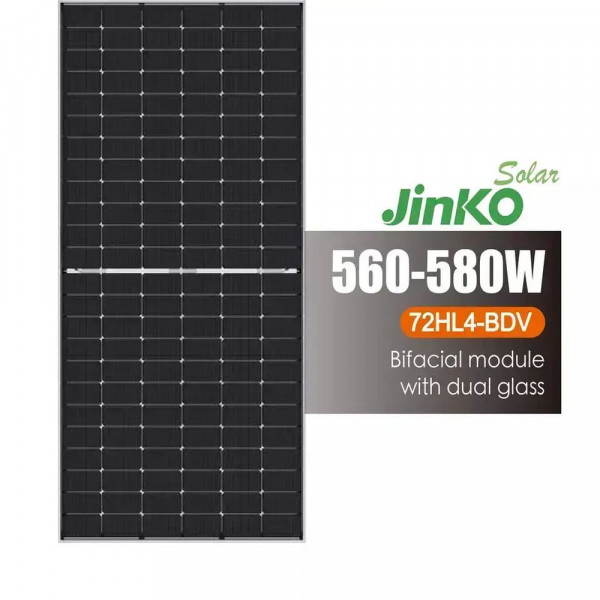 Солнечный фотоэлектрический модуль Jinko Solar JKM-580N-72HL4-BDV