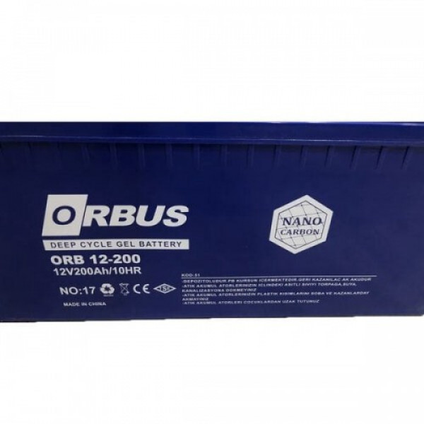 Аккумулятор ORBUS CG12100 200Ah 12V GEL