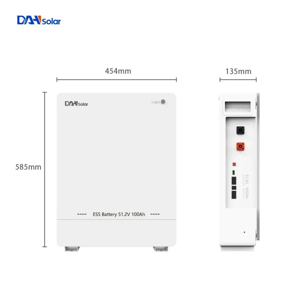 Акумуляторна батарея DAH Solar LiFePo4 (5,12 кВт, 51,2 В, 100AH)