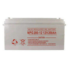 Аккумуляторная батарея NPG (200Ah, 12V, GEL)