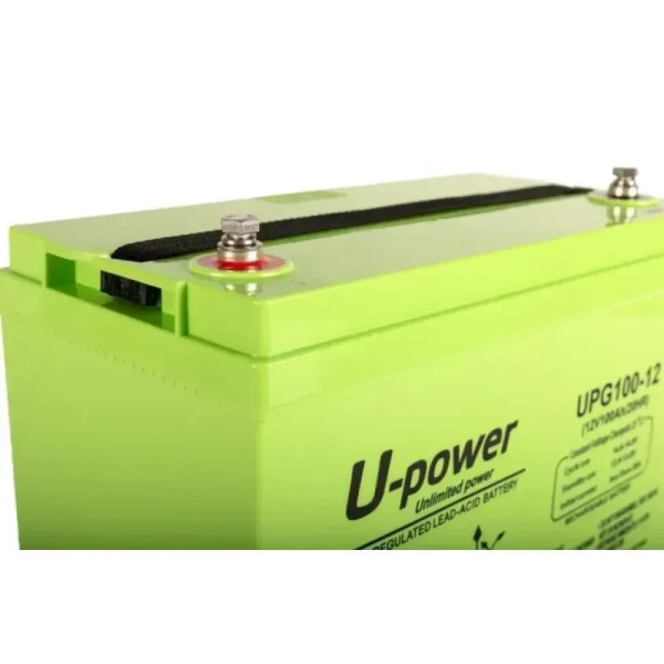 Аккумуляторная батарея U-POWER (100Ah, 12V, GEL)