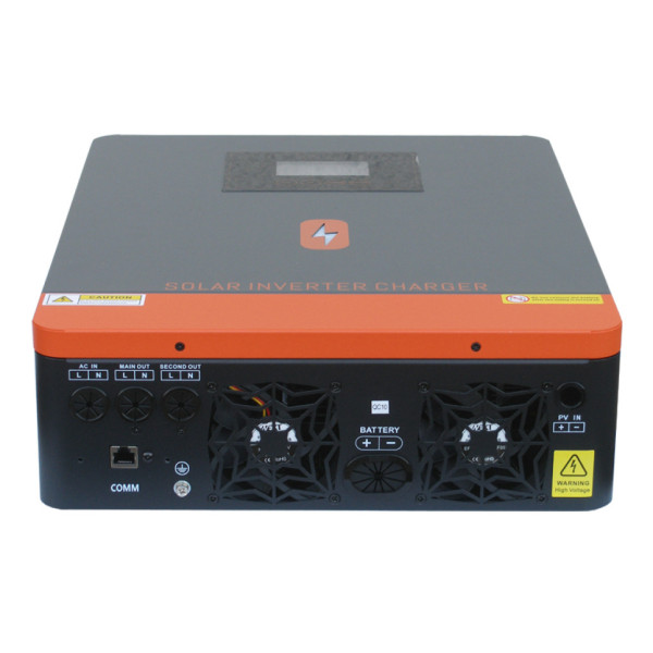 Гібридний інвертор Powmr Solar POW-HVM6.2M-48V (6,2 кВт, 48В, чиста синусоїдальна хвиля, 1 фаза)