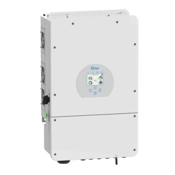 Гибридный инвертор Deye (10 кВт, 48В, чистая синусоидальная волна, 1 фаза)