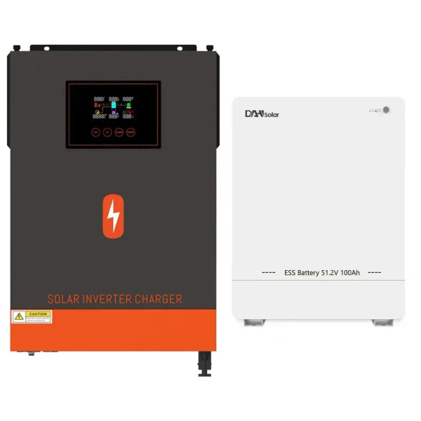 Комплект резервного живлення 48в 6,2 кВт (Інвертор Powmr Solar + DHN-LVWES05-G1)