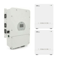 Комплект резервного живлення 48в 8 кВт (Інвертор DEYE SUN-8K-SG05LP1-EU + 2 Акб DHN-LVWES05-G1)