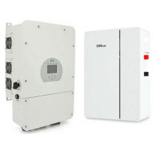 Комплект резервного живлення 48в 8 кВт (Інвертор Deye SUN-8K-SG05LP1-EU + Акб DHN-LVWES15-G1)