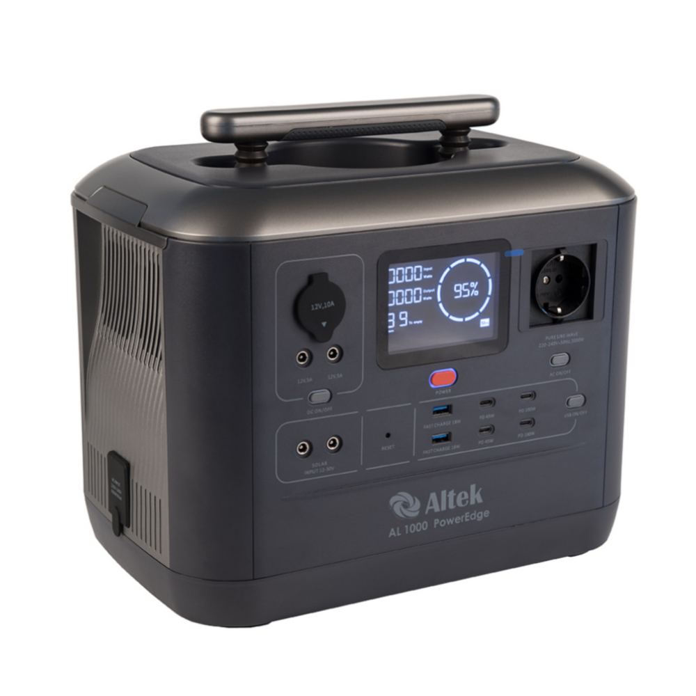 Купить портативную зарядную станцию ALTEK PowerBox AL 1000 | 1075,2 Вт·год